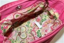 Scotty Cameron, Mize, Floyd & others Signed Masters Pink Ladies Purse/Bag JSA ALOA