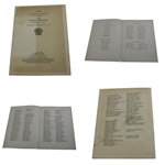 1919 'The Sleepy Hollow Country Club' 1st Ed. Book w/Rare Member List Inc. American Pioneers