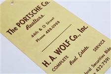 1963 Arnold Palmer & Gary Player Exhibition Press Ticket - Hillcrest C.C. (NE)