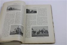 1900 'The Connecticut Magazine' Inc. 31-Page Early American Golf Article & Lady Golfer Cover - May / June