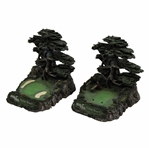 Fairway Replicas Pebble Beach Golf Links Bookends