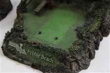 Fairway Replicas Pebble Beach Golf Links Bookends