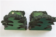 Fairway Replicas Pebble Beach Golf Links Bookends