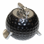 Circa 1960’s Golf Ball Themed Desk Lighter with Two Clubs