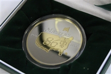 2022 Masters Tournament Ltd Ed .999 Fine Silver Crow’s Nest Coin in Original Box w/COA - Low #006!