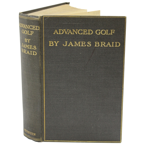 1911 Advanced Golf 6th Edition Book by James Braid