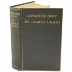 1911 Advanced Golf 6th Edition Book by James Braid