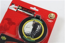 Tiger Woods Upper Deck Collection Luggage & Golf Bag Tags in Original Unopened Box