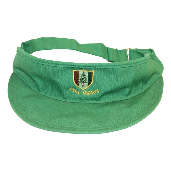 Pine Valley Golf Club Green Golf Visor