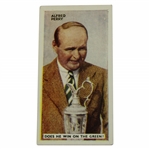 1936 Geofrey Phillips Public Eye Alf Perry Tobacco Golf Card