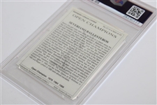 Seve Ballesteros 1993 Gameplan Leisure Open Champions Card #21 PSA 9 #28230777