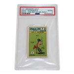 Hole 7 Strokes 6 C31 Smokers Golf Card PSA 2 #46458355