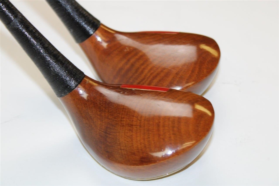 Arnold Palmer's Personal Gifted c.1984 MacGregor W693 4 & 5 Woods to Caddy Royce Nielson