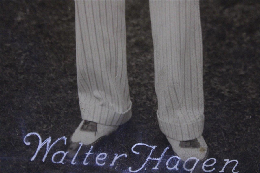 Walter Hagen Signed Original 16x20 George Pietzcker Photo JSA FULL #YY72950