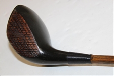 Vintage Limbershaft Golf Club Company Big Ball Model Spoon Club - US Pat. No. 1662712