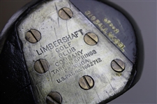 Vintage Limbershaft Golf Club Company Big Ball Model Spoon Club - US Pat. No. 1662712