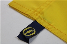 Brian Harman Signed 2023 The Open Championship at Royal Liverpool Screen Flag JSA ALOA