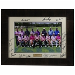 Nicklaus, Player, Kite & Thirteen (13) others Signed 2022 Insperity Inv. Photo - Framed JSA ALOA