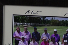Nicklaus, Player, Kite & Thirteen (13) others Signed 2022 Insperity Inv. Photo - Framed JSA ALOA