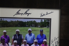 Nicklaus, Player, Kite & Thirteen (13) others Signed 2022 Insperity Inv. Photo - Framed JSA ALOA