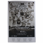 Nicklaus, Player, Kite & Thirteen (13) others Signed 2022 Insperity Inv. Poster - Matted JSA ALOA
