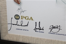 2023 US Ryder Cup Team Past Captains Gifted Canvas to Paul Azinger - Framed