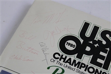 Floyd, Geiberger, Pate & others Signed 1980 U.S. Open at Baltusrol Program JSA ALOA