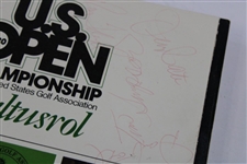 Floyd, Geiberger, Pate & others Signed 1980 U.S. Open at Baltusrol Program JSA ALOA