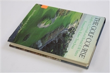 1982 'The Golf Course' 2nd Printing - Signed Two Times by Co-Author Geoffrey Cornish