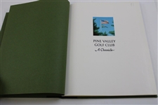 1982 'Pine Valley Golf Club A Chronicle' With Photos