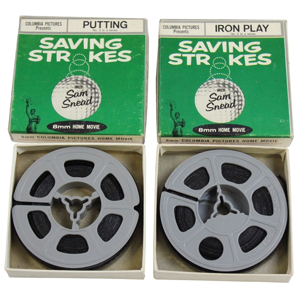 Sam Snead Saving Strokes Iron Play & Putting 8mm Home Movies