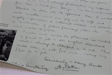Henry Cotton Handwritten Correspondence w/ Club De Golf Roca Ilsa Captain on Letterhead JSA ALOA