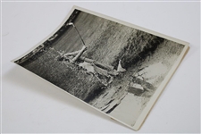 Property of Margaret Curtis' Signed 1935 Wire & 2nd Generation Photo of 1902 Women's Amateur at Brookline JSA ALOA