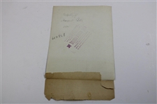 Property of Margaret Curtis' Signed 1935 Wire & 2nd Generation Photo of 1902 Women's Amateur at Brookline JSA ALOA