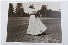 Property of Margaret Curtis' Signed 1935 Wire & 2nd Generation Photo of 1902 Women's Amateur at Brookline JSA ALOA