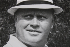 1965 Jack Nicklaus Close Bucket Hat Photo on Kodak Paper