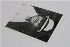 1965 Jack Nicklaus Close Bucket Hat Photo on Kodak Paper