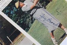 Betty Jameson & other LPGA Players Multi-Signed Golf Magazines JSA ALOA