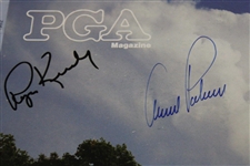 Arnold Palmer Signed PGA Magazine Cover Only JSA ALOA