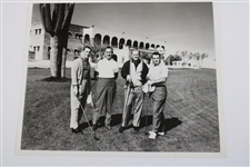 Three (3) PGA Golfer Photos - Jack Nicklaus, Fred Hawkins & Dale Morey