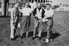 Three (3) PGA Golfer Photos - Jack Nicklaus, Fred Hawkins & Dale Morey
