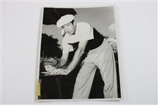 Three (3) PGA Golfer Photos - Jack Nicklaus, Fred Hawkins & Dale Morey