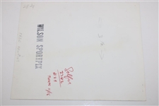 Three (3) PGA Golfer Photos - Jack Nicklaus, Fred Hawkins & Dale Morey