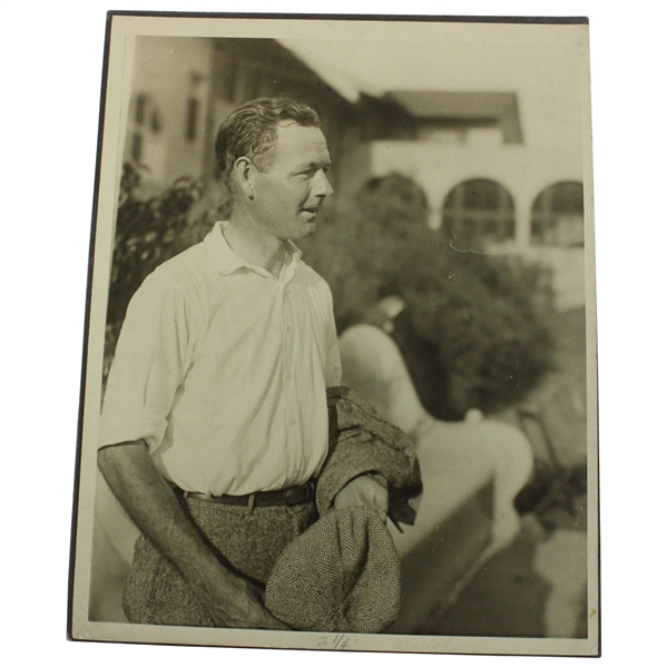 H. Chandler Egan Mounted Black & White Photo
