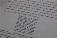 Ben Hogan Signed Sohio Petroleum Co. Contract JSA ALOA