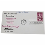 Sam Snead Signed Babe Zaharaias First Day of Issue Envelope JSA ALOA