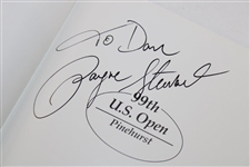 Payne Stewart Signed 1999 US Open at Pinehurst Annual - Personalized JSA ALOA