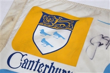 Champion Jack Nicklaus Signed 1973 PGA Championship Tournament Used #2 Flag - Record 12th Major JSA ALOA