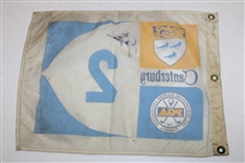 Champion Jack Nicklaus Signed 1973 PGA Championship Tournament Used #2 Flag - Record 12th Major JSA ALOA