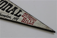 2018 US Open at Shinnecock Hills Wood Pennant Sign - Brooks Koepka Winner